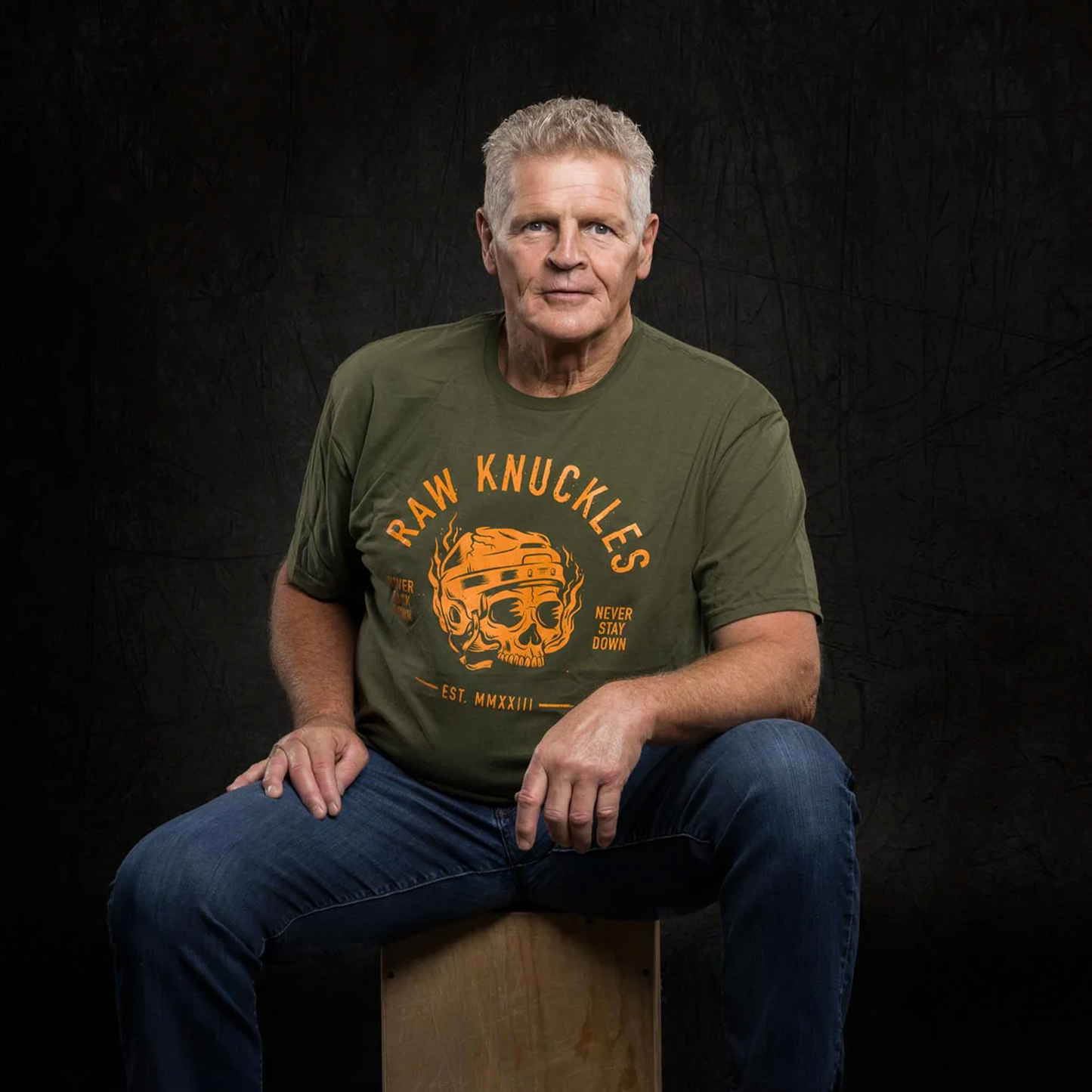 Never Back Down T-Shirt (Green)